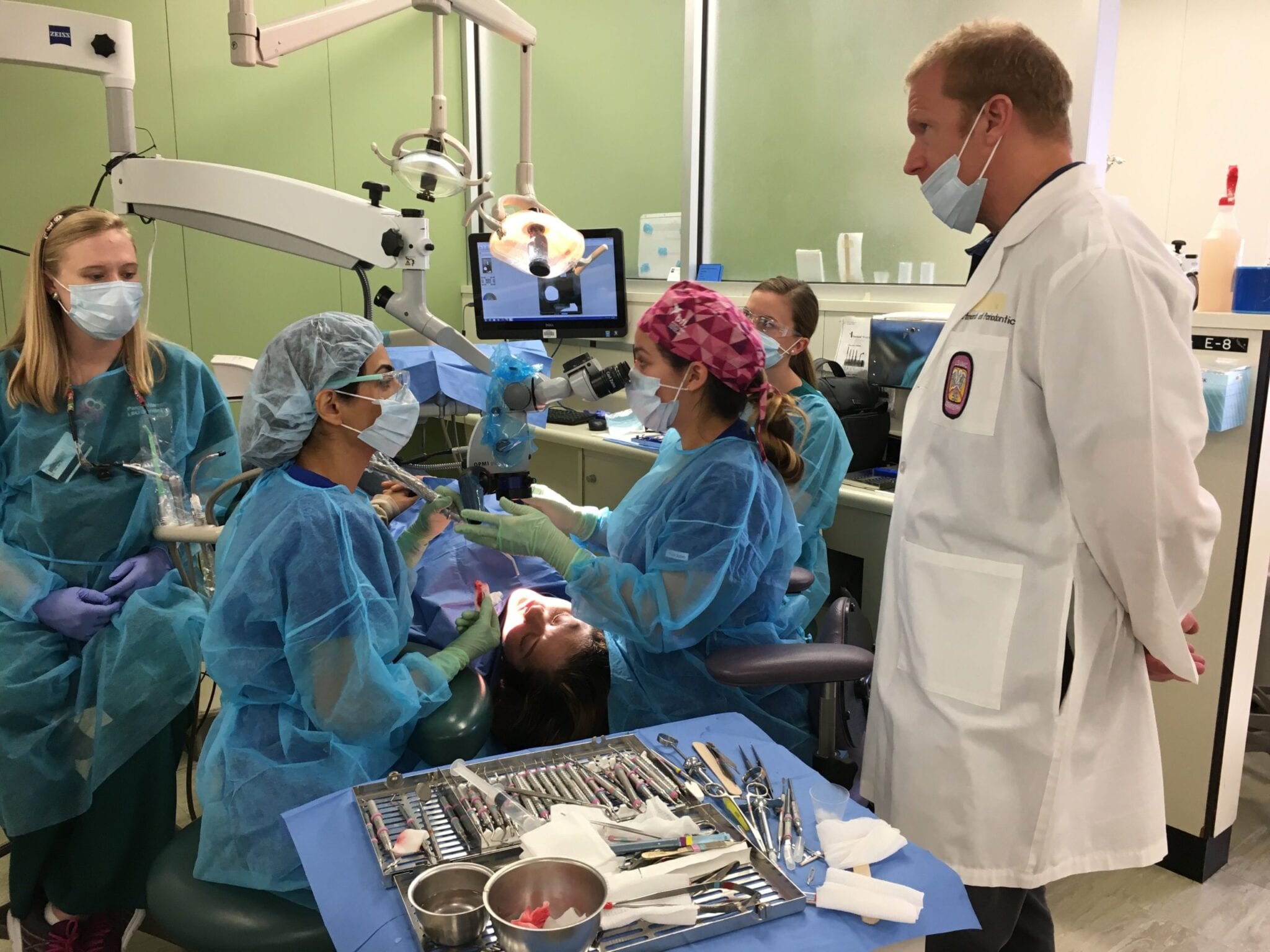 Dr. Cross Overseeing an Operation
